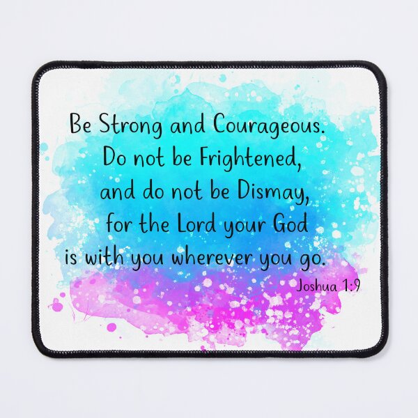 Item preview, Joshua 1 9 Be Strong and Courageous designed and sold by Bliss Find And Design.