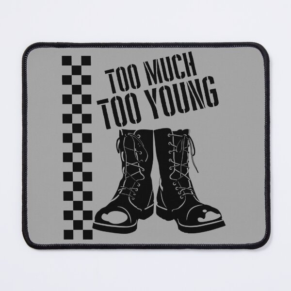 Item preview, Too Much Too Young designed and sold by RuderThanMerch.