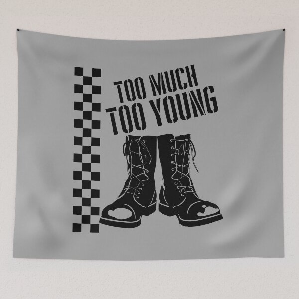 Item preview, Too Much Too Young designed and sold by RuderThanMerch.