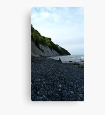 Wildly romantic chalk coast Rügen Canvas Print