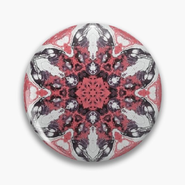 Artikelvorschau, 4317 - Schwarzes und rotes Darkart-Kaleidoskop-Design entworfen und verkauft von 44scarab.