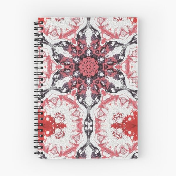 Artikelvorschau, 4317 - Schwarzes und rotes Darkart-Kaleidoskop-Design entworfen und verkauft von 44scarab.