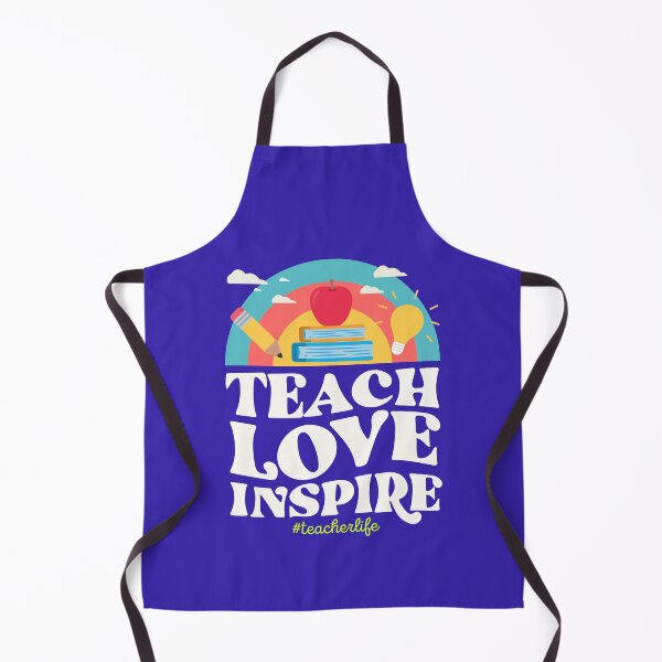 Item preview, Teach Love Inspire Teacher Life Educate Saying designed and sold by DetourShirts.