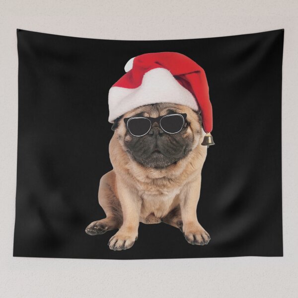 Item preview, Pug with glases designed and sold by The Love Quill.