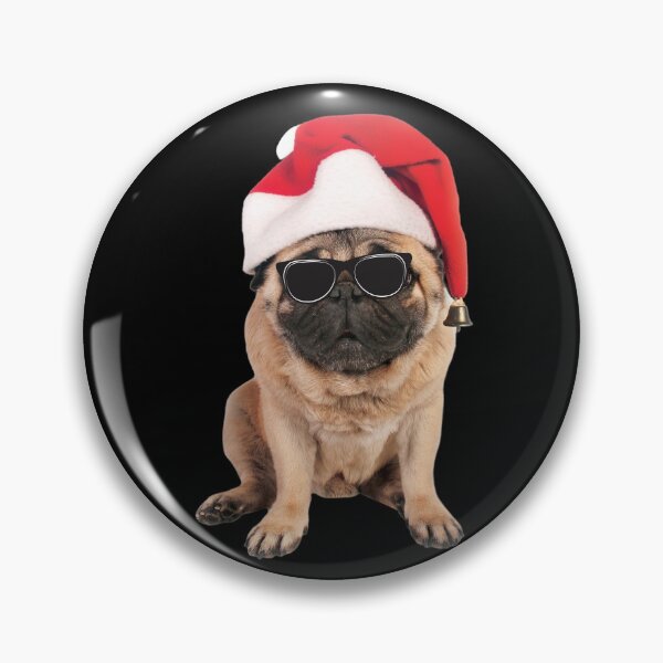 Artikelvorschau, Mops mit Brille entworfen und verkauft von The Love Quill.