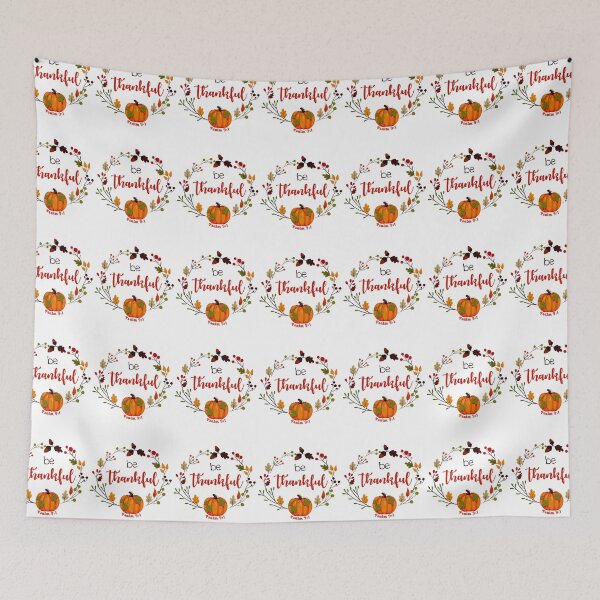 Item preview, Thanksgiving Be Thankful. Psalm 9:1 designed and sold by onlyscriptures.