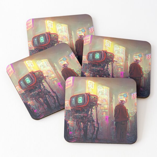 Item preview, Cyberpunk Worlds #CP1-8 designed and sold by DigitalvanShop.