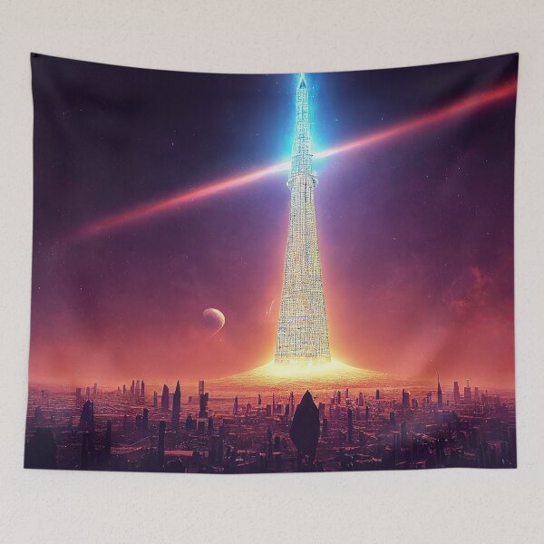 Item preview, Lyran Red City (Variation) designed and sold by OccultDreams.