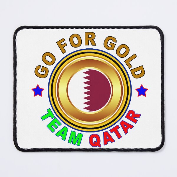 Item preview, GO FOR GOLD TEAM QATAR | World cup Design designed and sold by TeeEmpire.