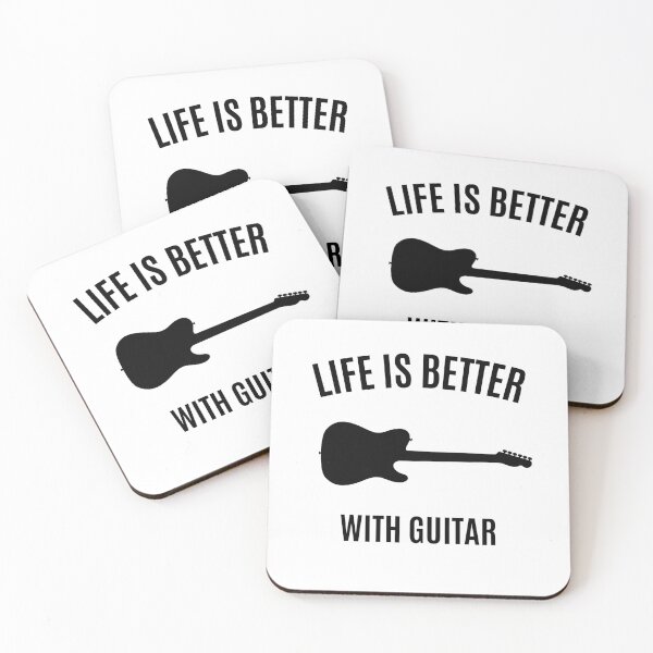 Item preview, Life is Better With Guitar graphic shirt designed and sold by Timhoganmusic.