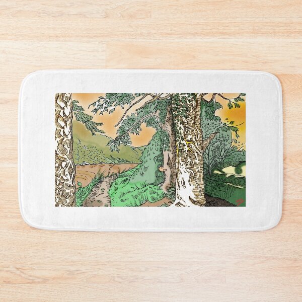 Item preview, Water of Leith, Edinburgh Evening Drawing designed and sold by Grant Wilson.