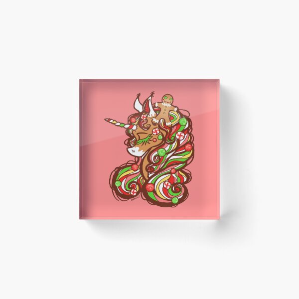Item preview, Gingerbread Unicorn designed and sold by JanGrackle.