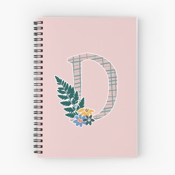 Item preview, Floral Monogrammed D designed and sold by pear-la.