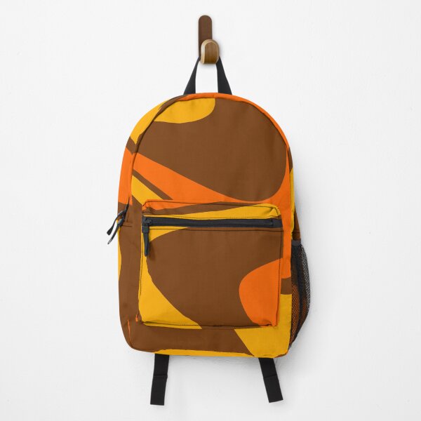 Item preview, 70s Retro Vintage Style Design Orange Yellow and Brown designed and sold by tonymagnerart.