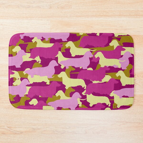 Item preview, Camo Dachshund Silhouettes - Smooth, Wire, Long, Hair, Coat, Longhair, Wirehair designed and sold by CanisPicta.