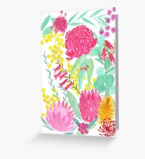Australian Botanical Greeting Card