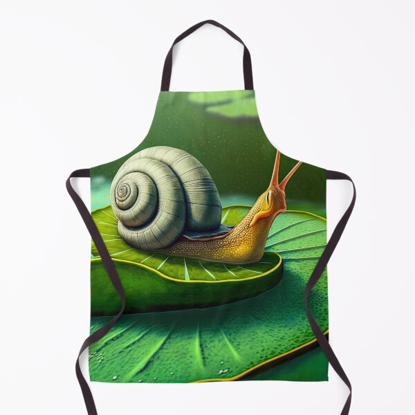 Artikelvorschau, Eine Schnecke auf einem Seerosenblatt entworfen und verkauft von JPugliese.
