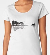 Nature Guitar Premium Scoop T-Shirt