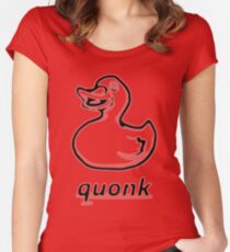quonk Women's Fitted Scoop T-Shirt
