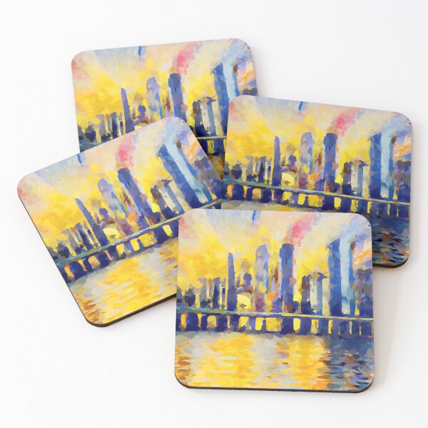 Item preview, Brisbane, Australia cityscape designed and sold by ChrisButler.