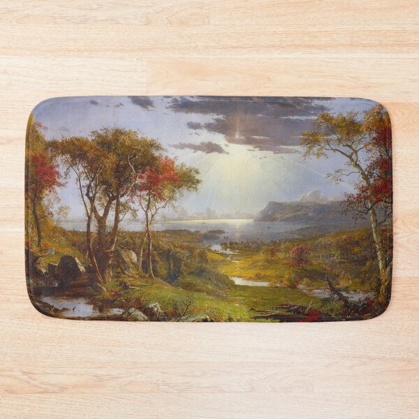 Item preview, Autumn; On the Hudson River | Jasper Francis Cropsey | 1860 American Landscape Art designed and sold by CJET.