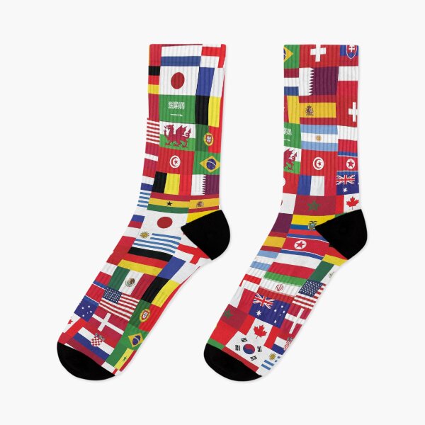 Item preview, World Cup Qatar 2022-Football Soccer Country Pattern designed and sold by PCCreations.