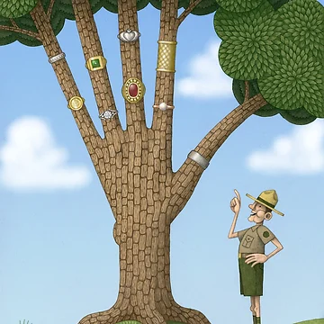 Artwork thumbnail, "Tree Rings" by ScottHarrell