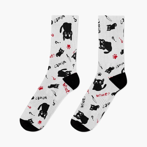 Item preview, Funny Cat & Knife Red designed and sold by GyngerGarza.