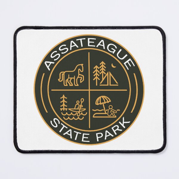 Item preview, Assateague State Park Heraldic Logo designed and sold by VanyaKar.