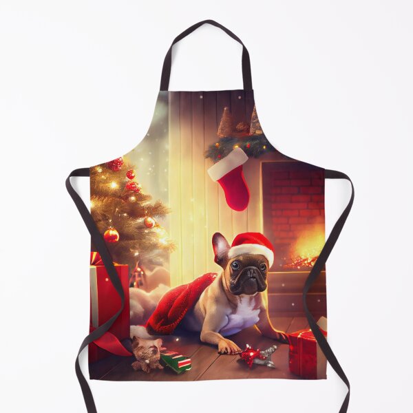 Item preview, Papá Noel Bulldog Francés designed and sold by Patrick Edwards.