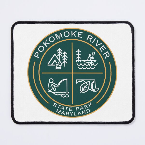 Item preview, Pocomoke River State Park Heraldic Logo designed and sold by VanyaKar.