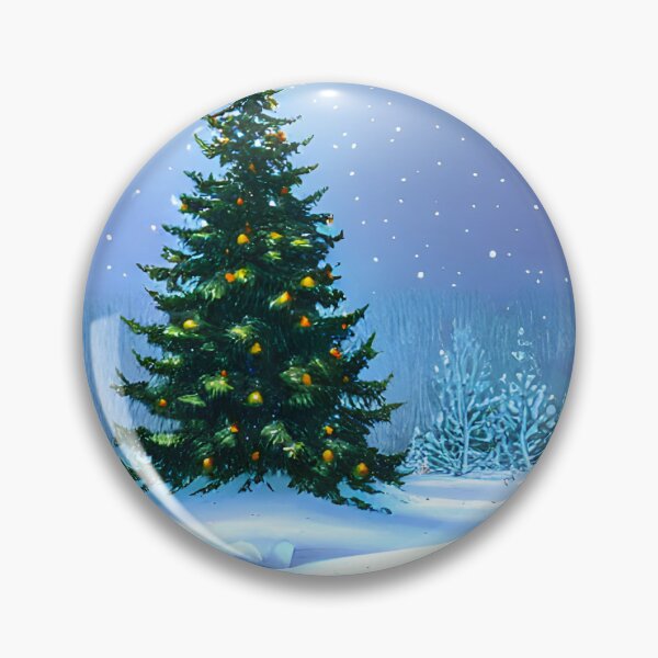 Item preview, Christmas Tree On The Lake designed and sold by NitaBond.