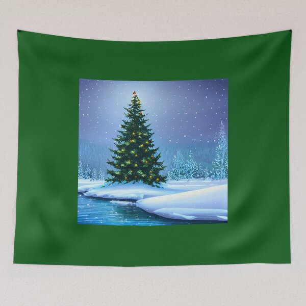 Item preview, Christmas Tree On The Lake designed and sold by NitaBond.