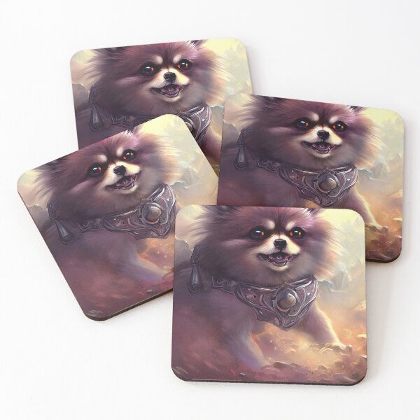 Item preview, AI Generated Art, War Pomeranian designed and sold by RabbitHoleMI.