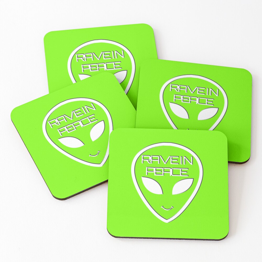 Item preview, Coasters (Set of 4) designed and sold by RaveInPeace.