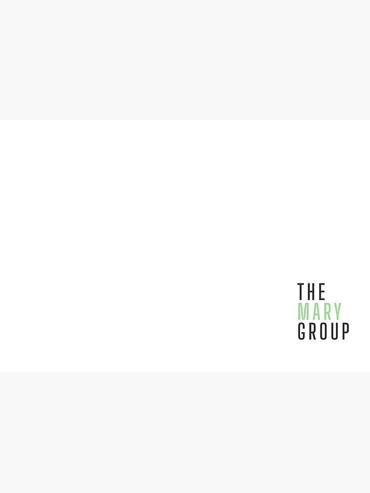 Thumbnail 3 of 3, Hardcover Journal, The Mary Group wordmark green/black designed and sold by TheMaryGroup.