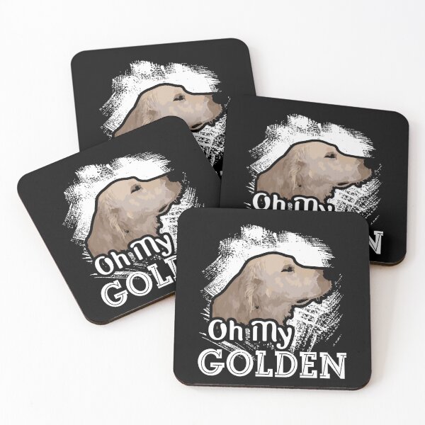 Item preview, Oh My Golden Golden Retriever designed and sold by UnknownArtistt.