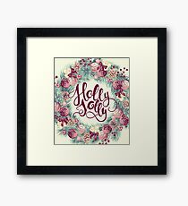 Vintage Christmas 1 Framed Print