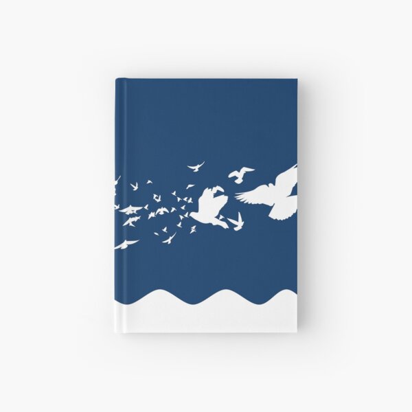 Helsinki - the birds Hardcover Journal