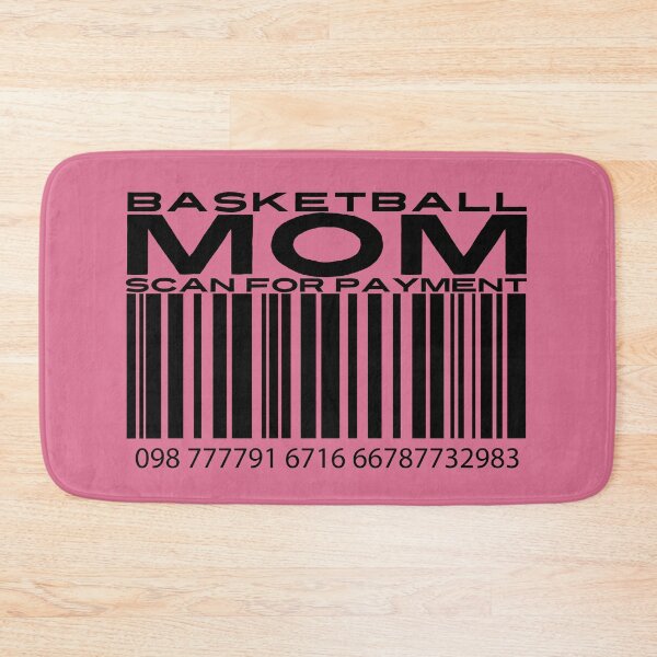 Item preview, Basketball Mom Scan For Payment | Basketball Mommy | Basketball Parent (White Lettering Available) designed and sold by Wavecrest Wearables.