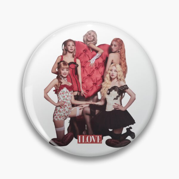 Item preview, (G)I-DLE I Love Album Heart designed and sold by xenocene.
