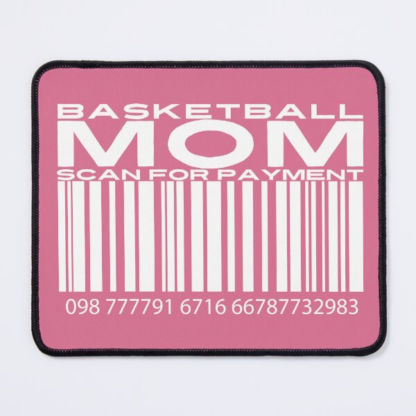 Item preview, Basketball Mom Scan For Payment | Basketball Mommy | Basketball Parent (Black Lettering Available) designed and sold by Wavecrest Wearables.