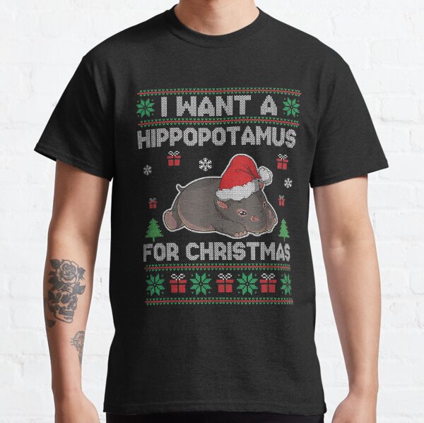 Hippo hot sale christmas sweater