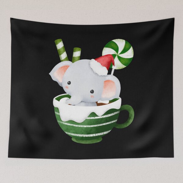 Item preview, Elephant christmas parade designed and sold by emalijae.