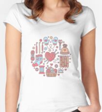 Knitting is Love Fitted Scoop T-Shirt