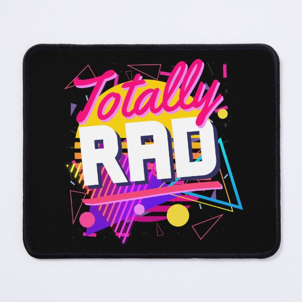 Totally Rad Vintage 80s Awesome Retro Design Essential T-Shirt for Sale by  DetourShirts