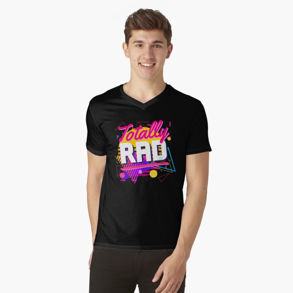 Totally Rad Vintage 80s Awesome Retro Design