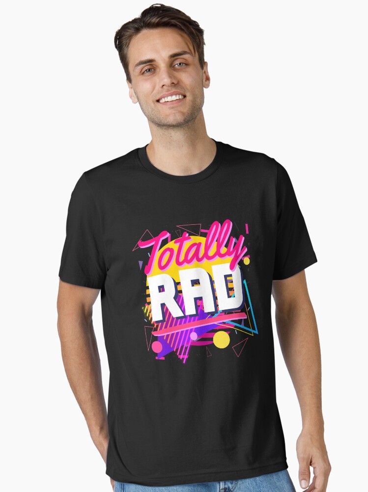 Totally Rad Vintage 80s Awesome Retro Design