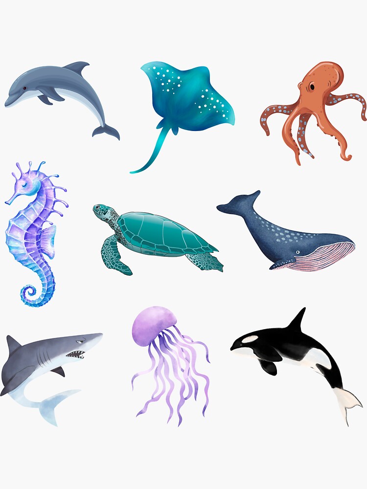 Ocean Sticker Pack Ocean Sticker Pack