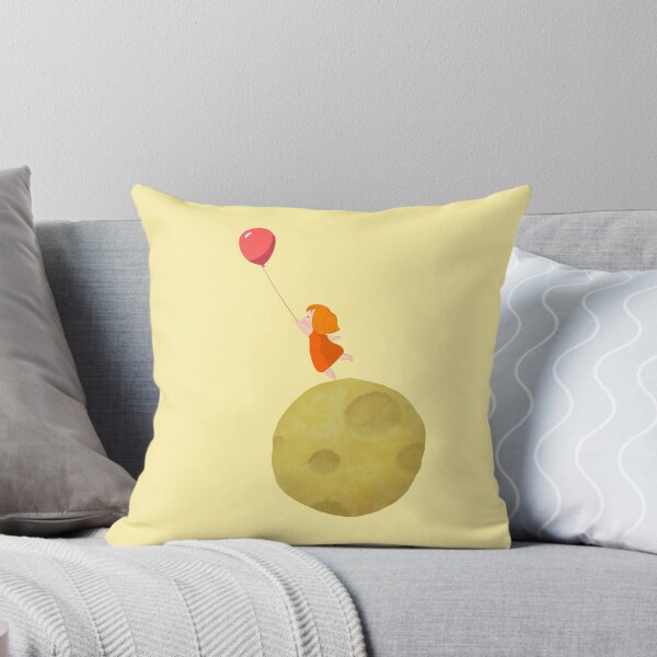 Item preview, Girl trying to fly with her balloon designed and sold by quenguyen.
